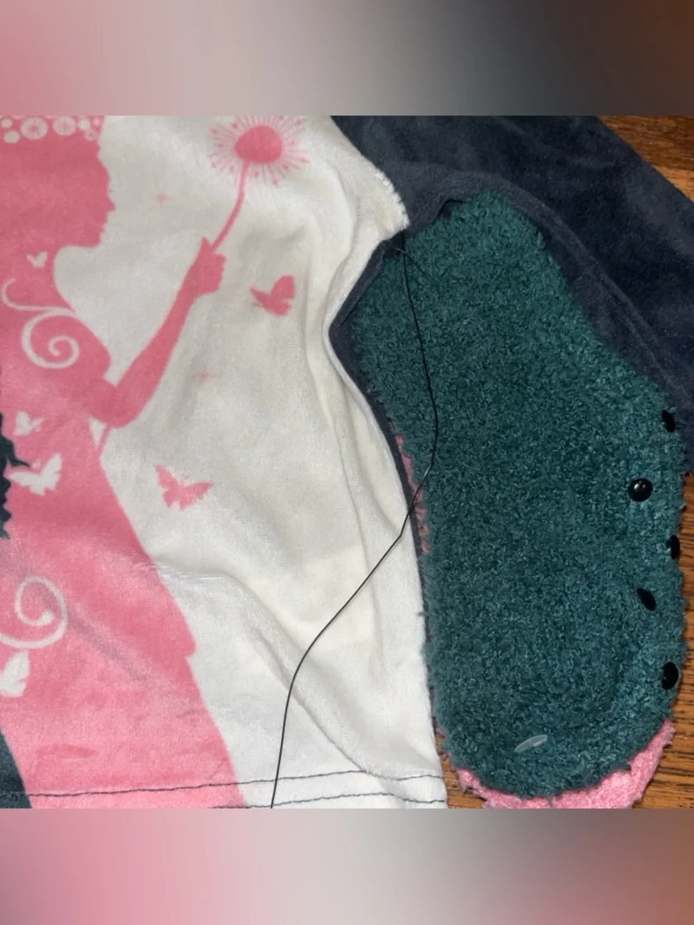 Wicked Toddler Girl's Glinda & Elphaba Soft Pajama Set with Socks With Grippers